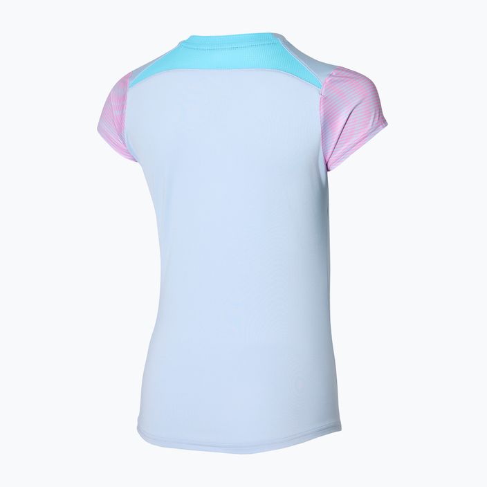 Dámské tenisové tričko Mizuno Charge Printed Tee halogen blue 4