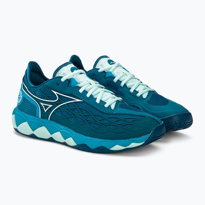 Pánská tenisová obuv Mizuno Wave Enforce Tour AC moroccan blue/white/bluejay 5