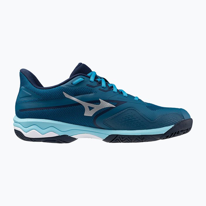 Pánské tenisové boty Mizuno Wave Exceed Light 2 AC moroccan blue / white / bluejay 9