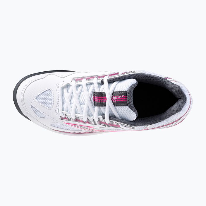 Dámské tenisové boty Mizuno Break Shot 4 AC white / pink tetra / turbulence 11
