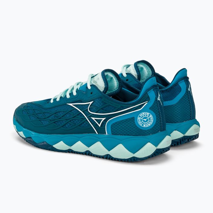 Pánská tenisová obuv Mizuno Wave Enforce Tour CC moroccan blue/white/bluejay 3