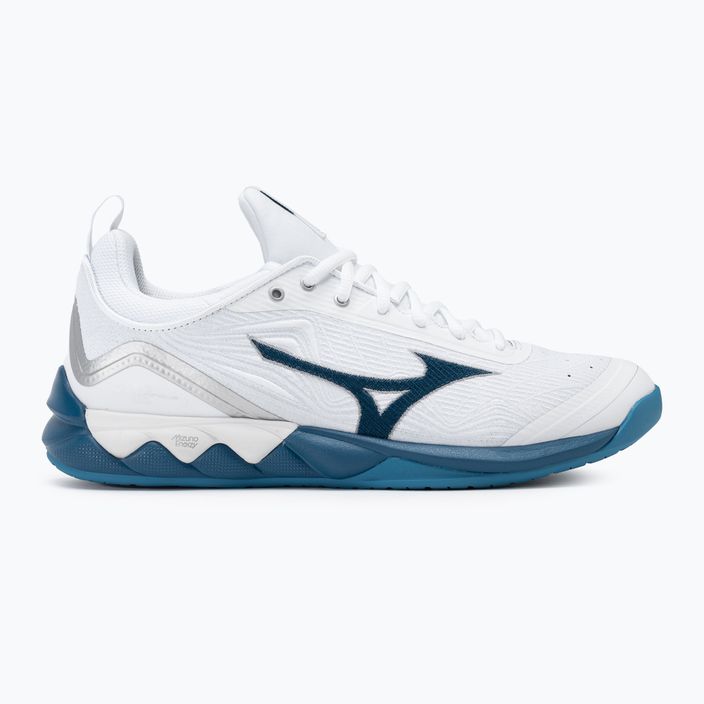 Pánské volejbalové boty Mizuno Wave Luminous 2 white/sailor blue/silver 2