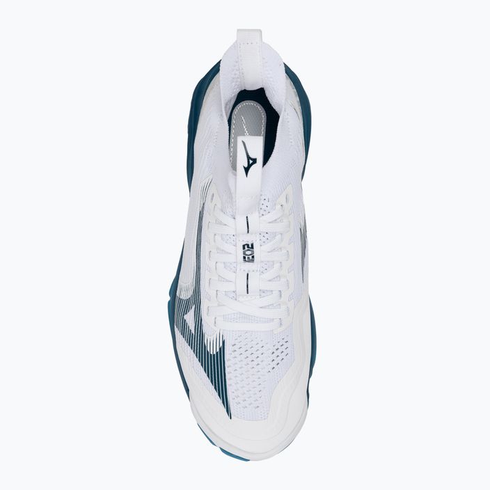 Pánské volejbalové boty Mizuno Wave Lightning Neo2 white/sailor blue/silver 5