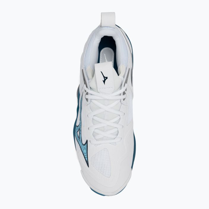 Pánské volejbalové boty Mizuno Wave Momentum 3 white/sailor blue/silver 5
