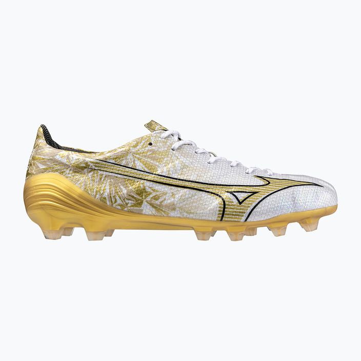 Pánské kopačky Mizuno Αlpha Japan Md white/ge gold/black 8