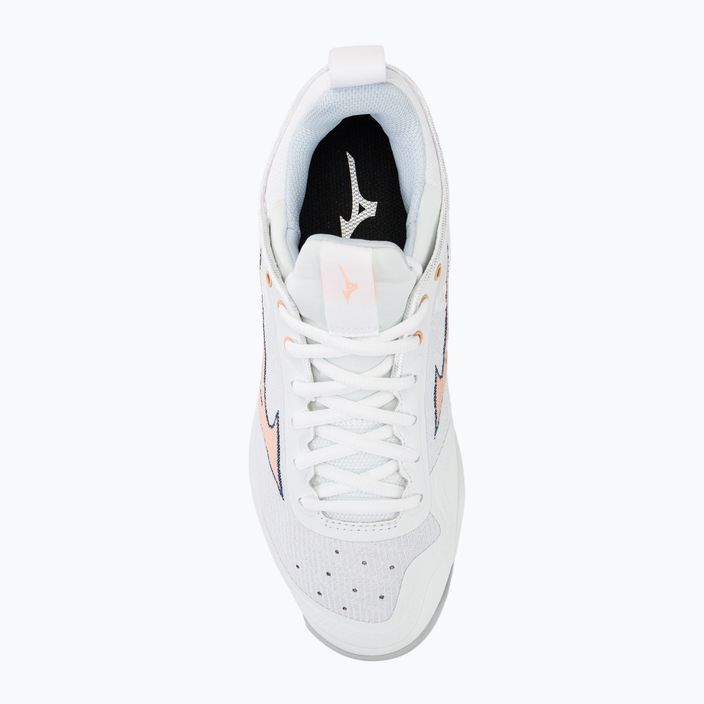 Dámské volejbalové boty  Mizuno Wave Luminous 2 white/navy peony/peach parfait 5
