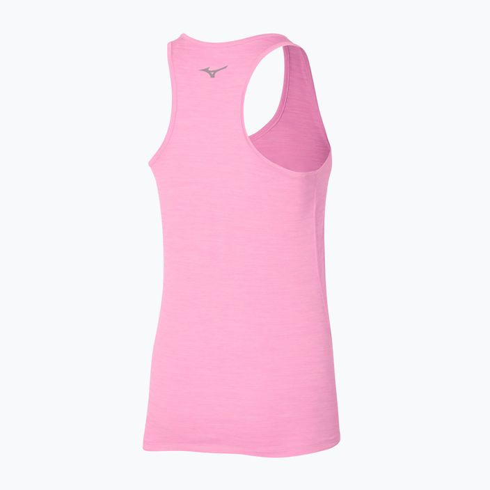 Dámské běžecké tílko tank top  Mizuno Impulse Core Tank lila chiffon 2