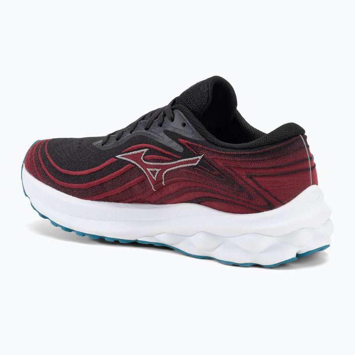 Pánské běžecké boty Mizuno Wave Skyrise 5 black/white sand/rumba red 3