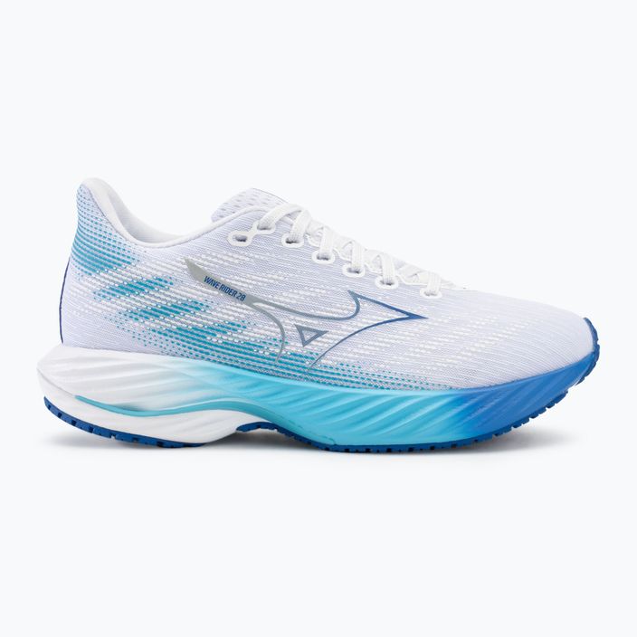 Dámské běžecké boty Mizuno Wave Rider 28 white/mugen blue/river blue 2