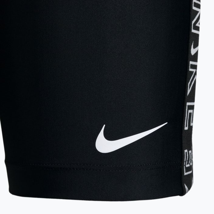 Pánské plavky Nike Logo Tape Swim Jammer black NESSB132-001 4