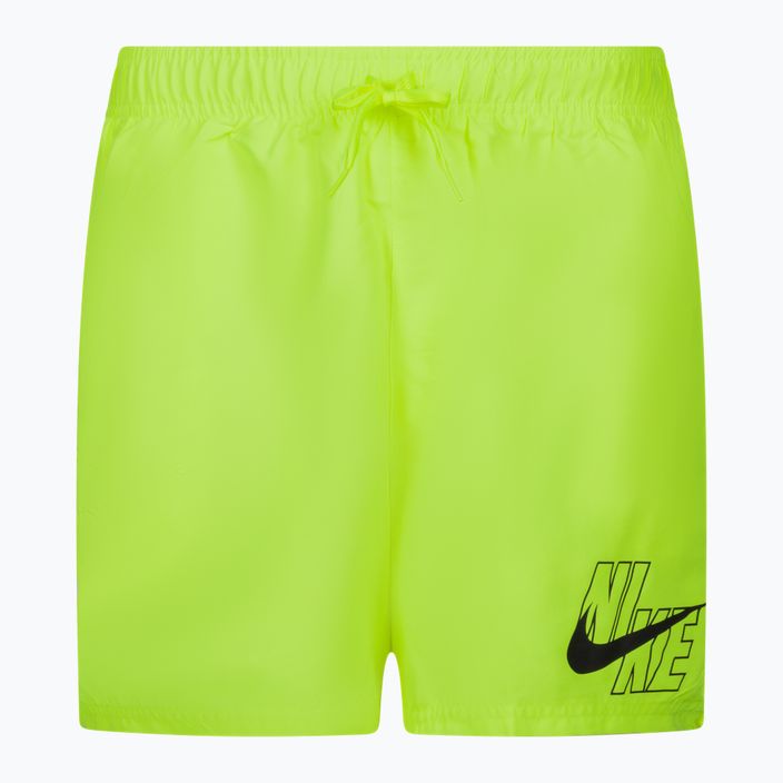 Pánské plavecké šortky Nike Logo Solid 5" Volley žluté NESSA566-737