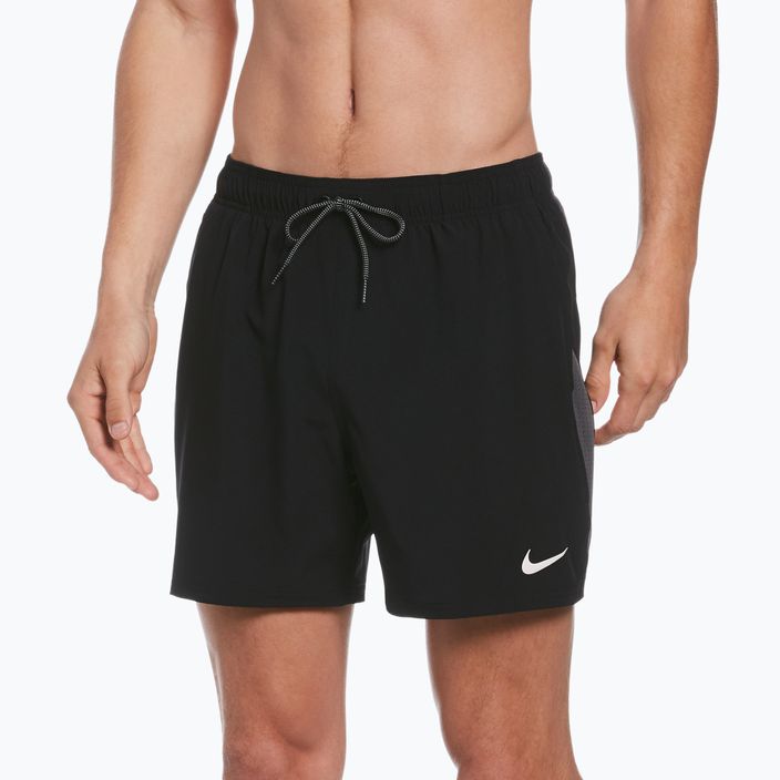Pánské plavecké šortky Nike Contend 5" Volley černé NESSB500-001 5