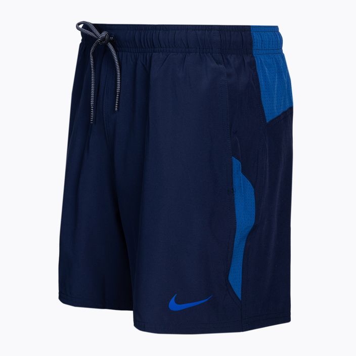 Pánské plavecké šortky Nike Contend 5" Volley navy blue NESSB500-440 3