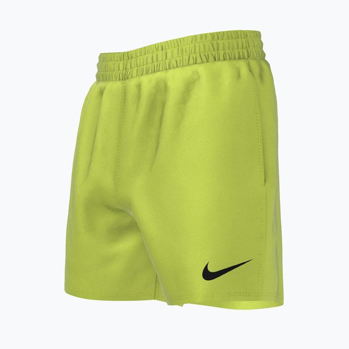 Zelené dětské plavecké šortky Nike Essential 4" Volley NESSB866-312 4