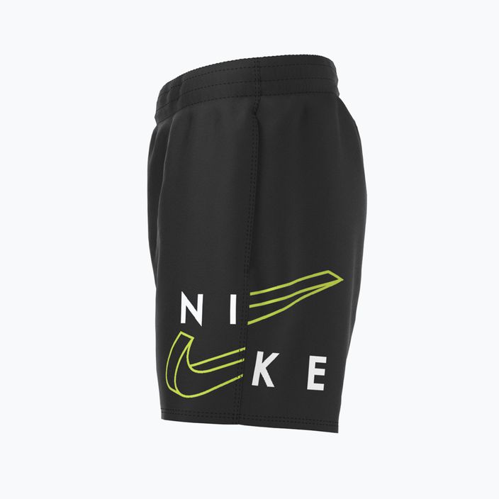 Dětské plavecké šortky Nike Split Logo 4" Volley černé NESSC786-001 6