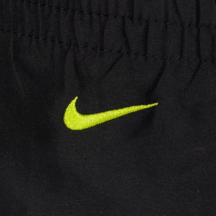Dětské plavecké šortky Nike Split Logo 4" Volley černé NESSC786-001 4
