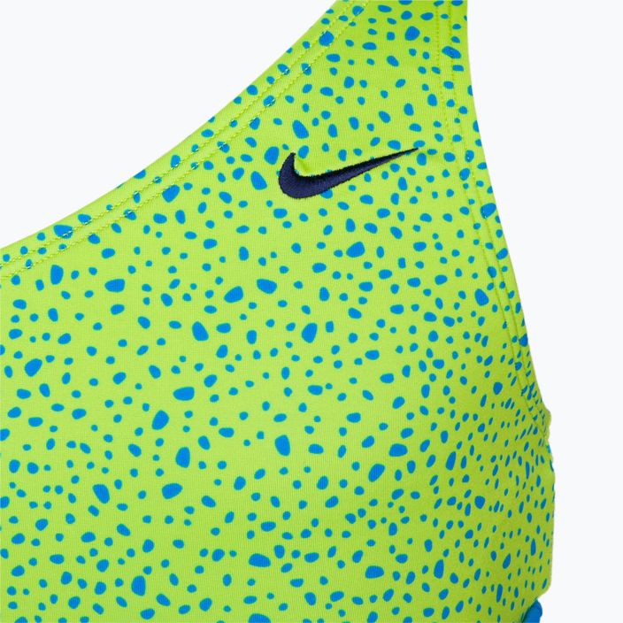 Dětské dvoudílné plavky Nike Water Dots Asymmetrical blue NESSC725-458 3