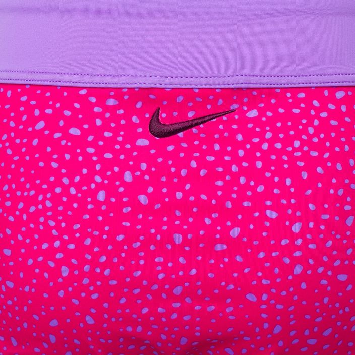 Dětské dvoudílné plavky Nike Water Dots Asymmetrical pink NESSC725-672 4