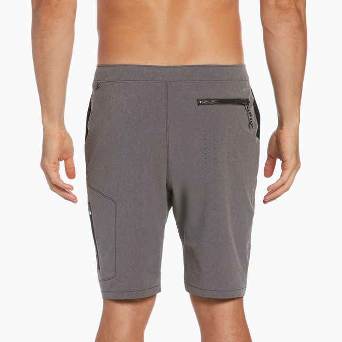 Pánské šortky Nike Flow 9' Hybrid Shorts Dark Grey NESSC515 6