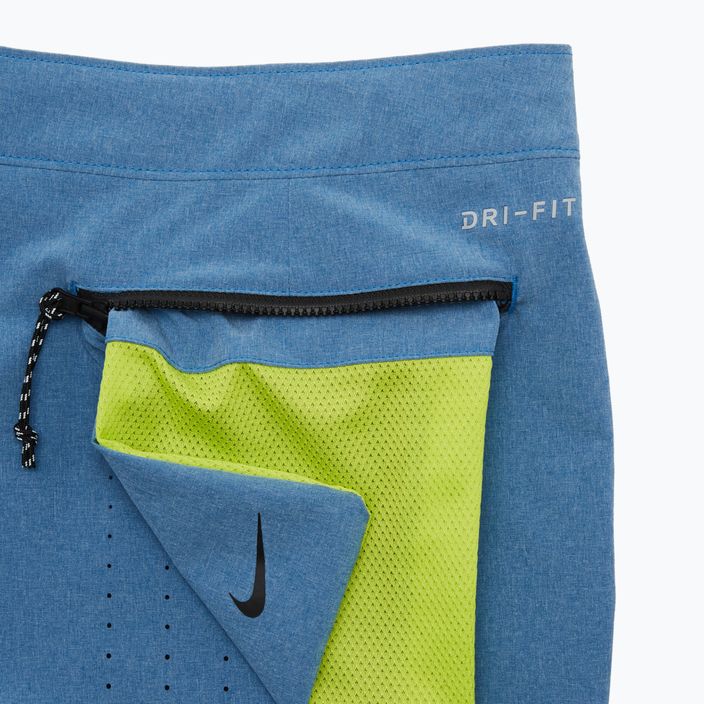 Pánské plavecké šortky Nike Flow 9' Hybrid modré NESSC515 11