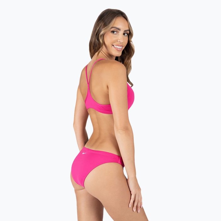 Dvoudílné plavky Nike Essential Sports Bikini růžové NESSA211-672 3