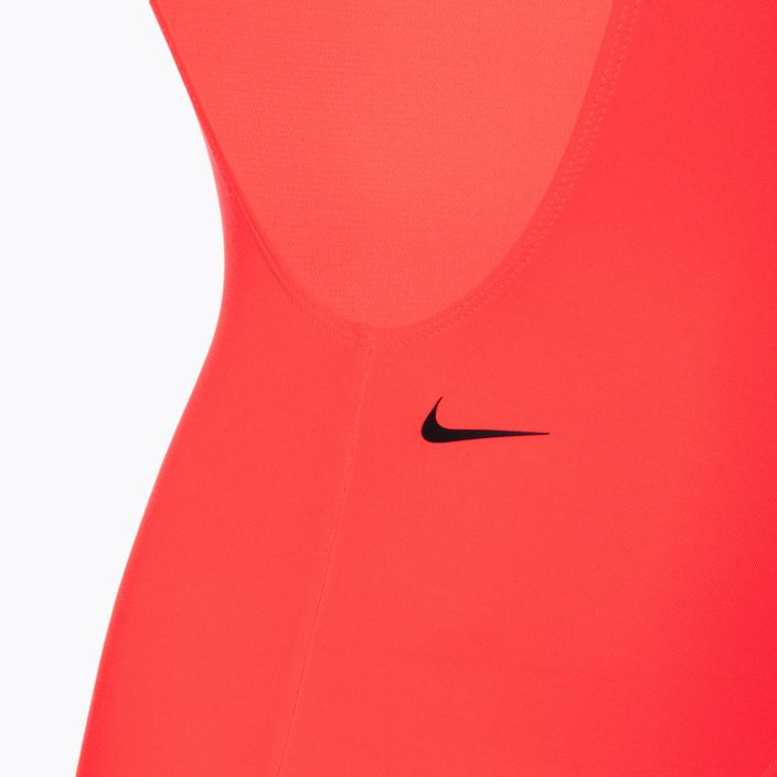 Dámské jednodílné plavky Nike Multi Logo bright crimson 4