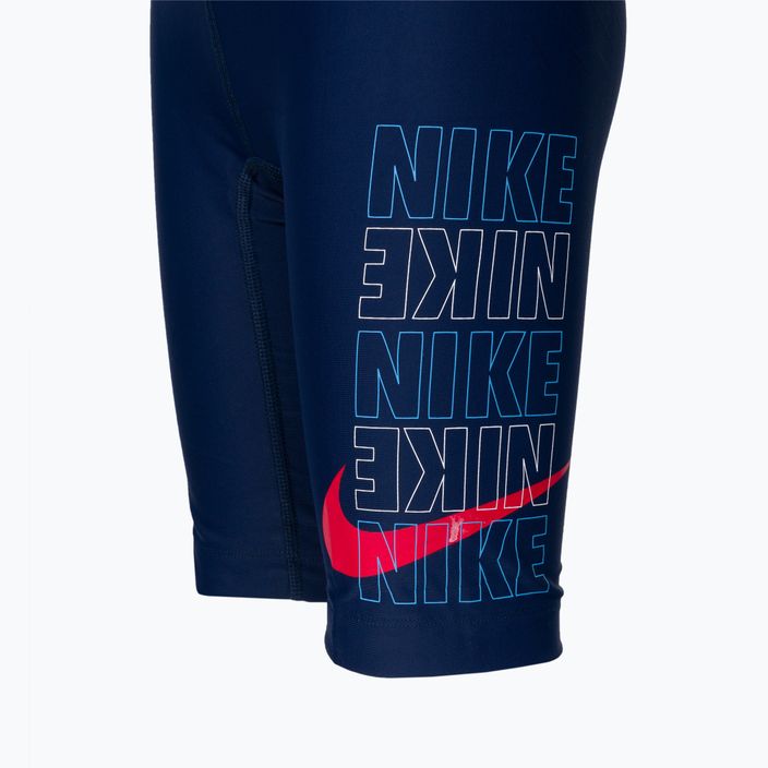 Dětské plavky Nike Multi Logo námořnická modrá NESSC853-440 3