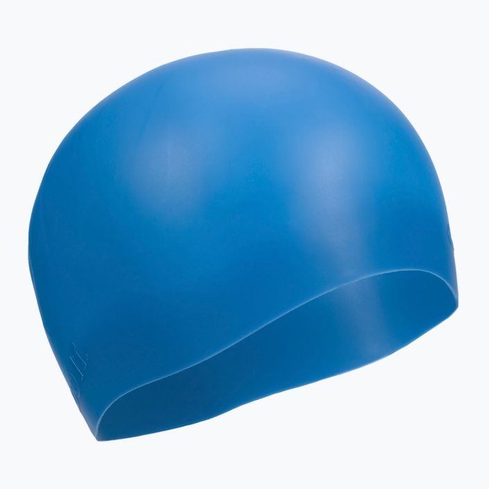 Plavecká čepice Nike Silicone Long Hair modrá NESSA198-460