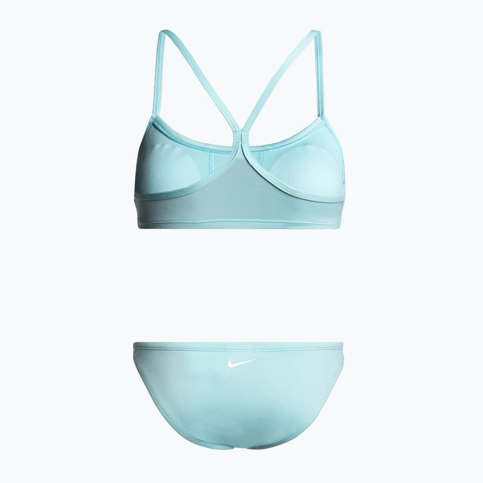 Dámské dvoudílné plavky Nike Essential Sports Bikini modré NESSA211-437 2