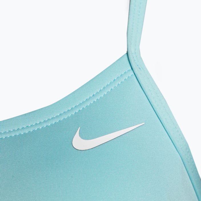 Dámské dvoudílné plavky Nike Essential Sports Bikini modré NESSA211-437 3