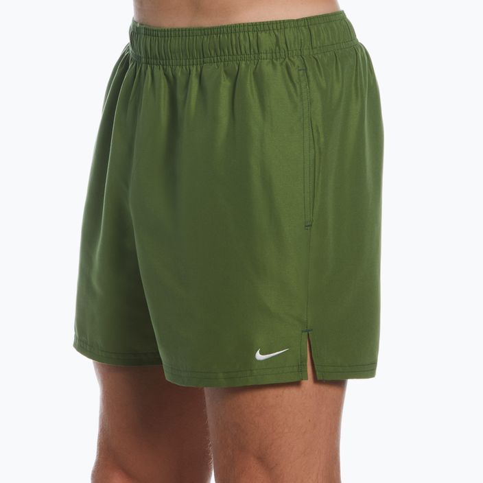 Pánské plavecké šortky Nike Essential 5" Volley zelené NESSA560-316 5