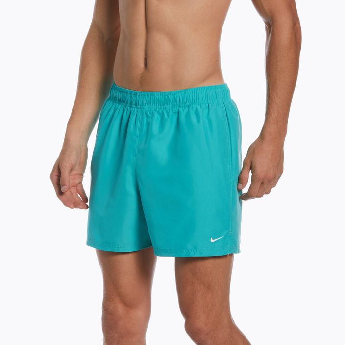 Pánské plavecké šortky Nike Essential 5' Volley modré NESSA560 5