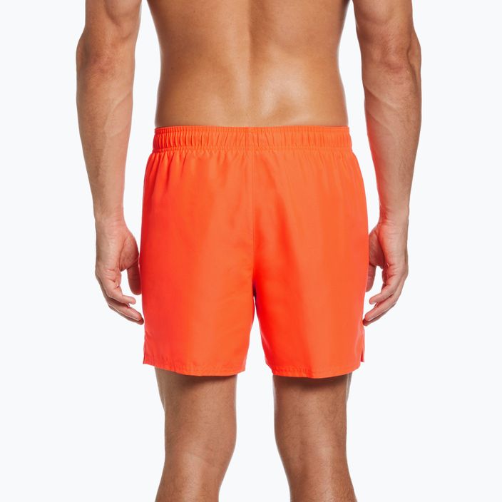 Pánské plavecké šortky Nike Essential 5" Volley oranžové NESSA560-618 2