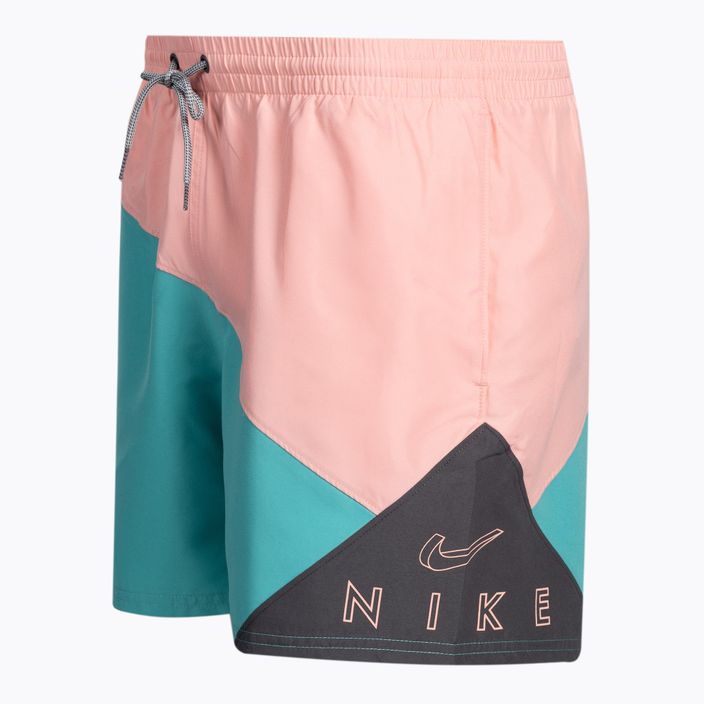 Pánské plavecké šortky Nike Logo 5" Volley šedé NESSC470-018 3