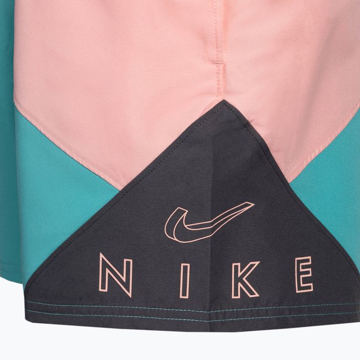 Pánské plavecké šortky Nike Logo 5" Volley šedé NESSC470-018 4