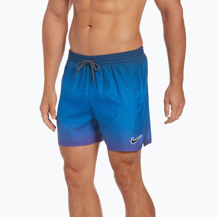 Pánské plavecké šortky Nike Jdi Fade 5" Volley fialové NESSC479-593 5