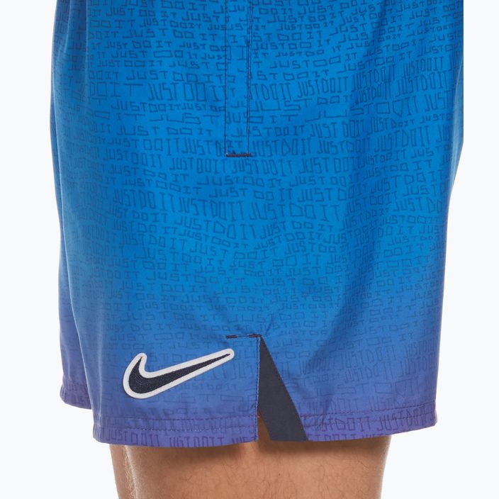 Pánské plavecké šortky Nike Jdi Fade 5" Volley fialové NESSC479-593 7