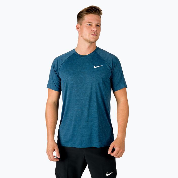 Pánské tréninkové tričko Nike Heather blue NESSB658-444