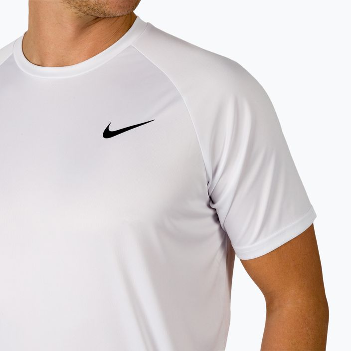 Pánské tréninkové tričko Nike Essential bílé NESSA586-100 6