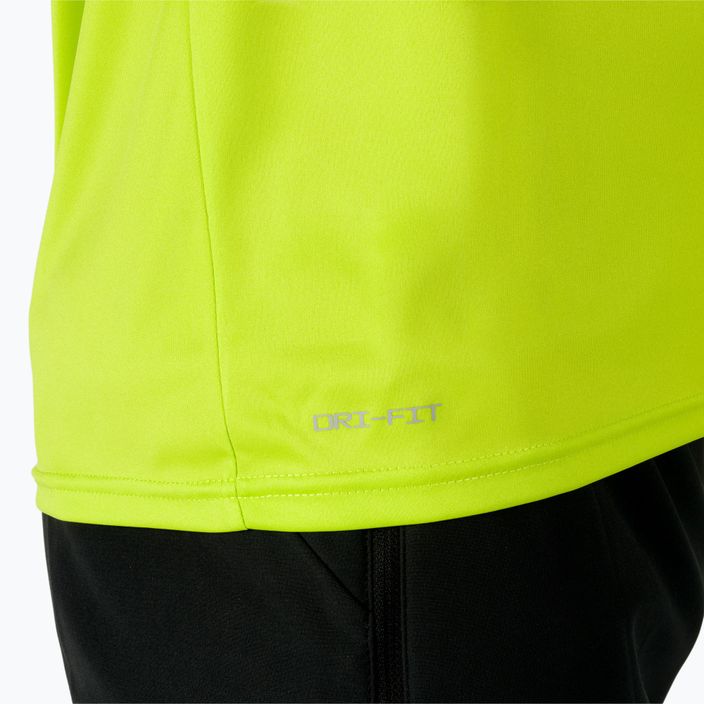 Pánské tréninkové tričko Nike Essential žluté NESSA586-312 5