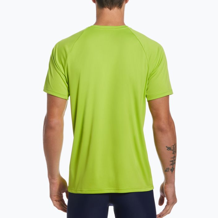 Pánské tréninkové tričko Nike Essential žluté NESSA586-312 11