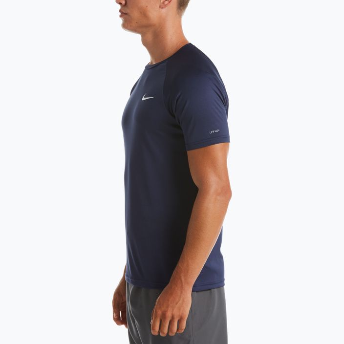 Pánské tréninkové tričko Nike Essential navy blue NESSA586-440 11