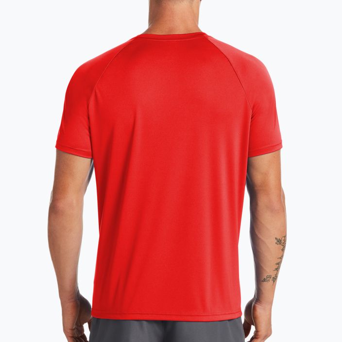 Pánské tréninkové tričko Nike Essential červené NESSA586-614 8