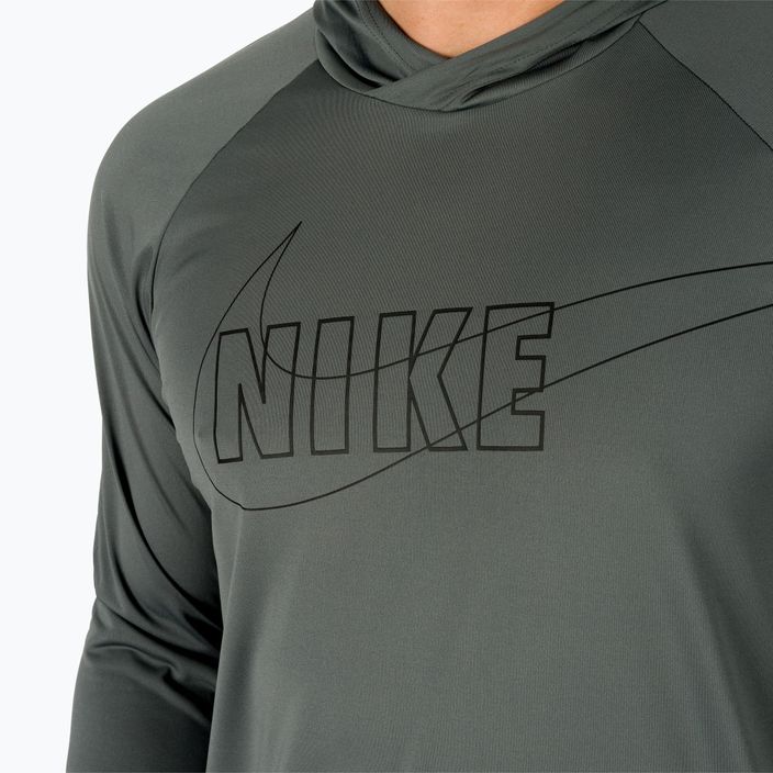 Pánská tréninková mikina Nike Outline Logo šedá NESSC667-018 6