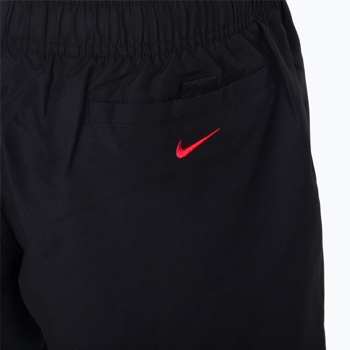Pánské plavecké šortky Nike Liquify Swoosh 5" Volley černé NESSC611-001 4