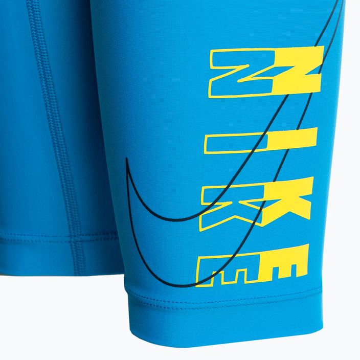 Dětské plavky Nike Multi Logo Jammer 458 modrýe NESSC858 3