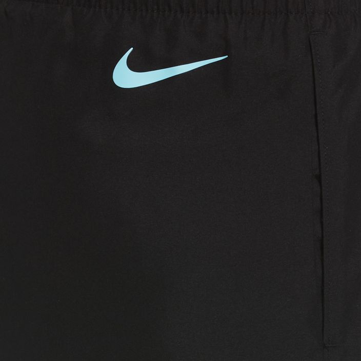 Pánské koupací šortky Nike Block Swoosh 5'' Volley modré NESSC492 7