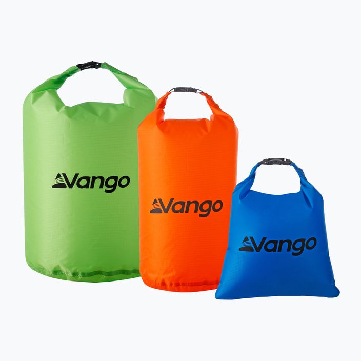 Sada vodoěodolných vaků Vango Dry Bag 3 l, 6 l, 12 l mix