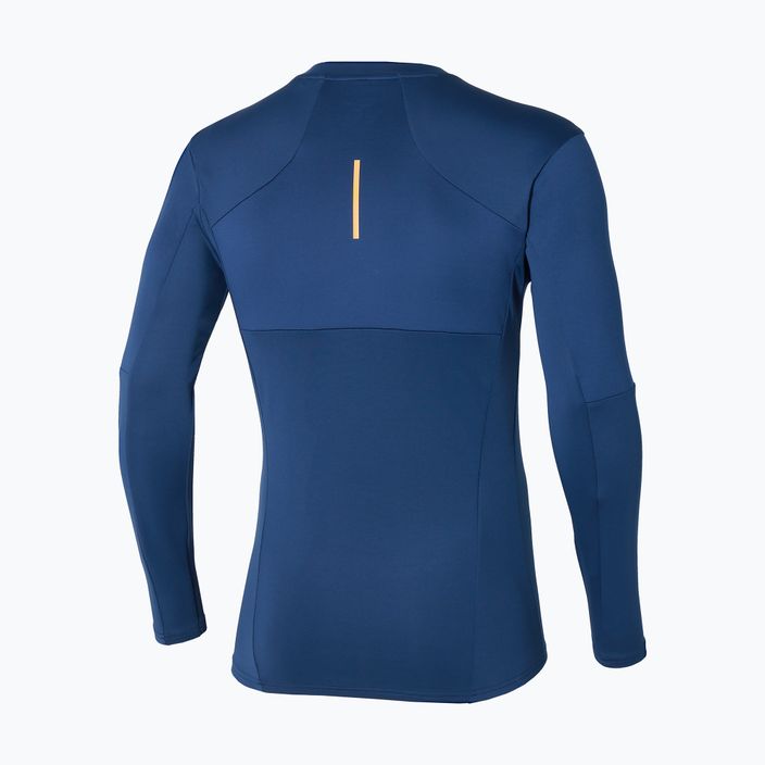 Pánské běžecké tričko longsleeve  Mizuno Thermal Charge Breath Thermo estate blue 2