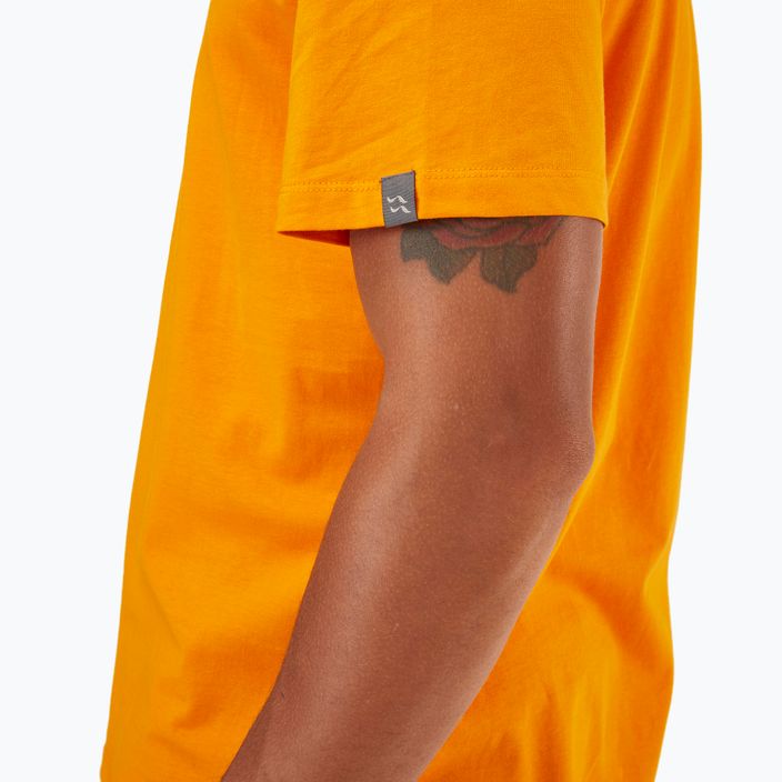 Pánské trekingové tričko Rab Stance Logo SS oranžové QCB-08-SUN-SML 4